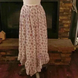 Floral prairie skirt